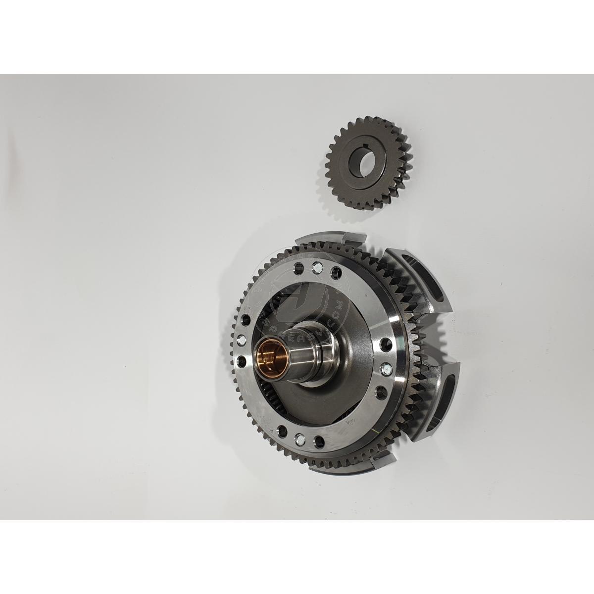 Rapporti 27-69 FRT BFA OVER 40HP con cestello DRAG e parastrappi rinforzato DRAG per Vespa 50, 90, 125 ET3 Primavera, PK  