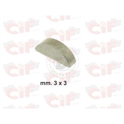 CHIAVETTA mm.3x3 X ALBERO QUADRUPLO - VESPA