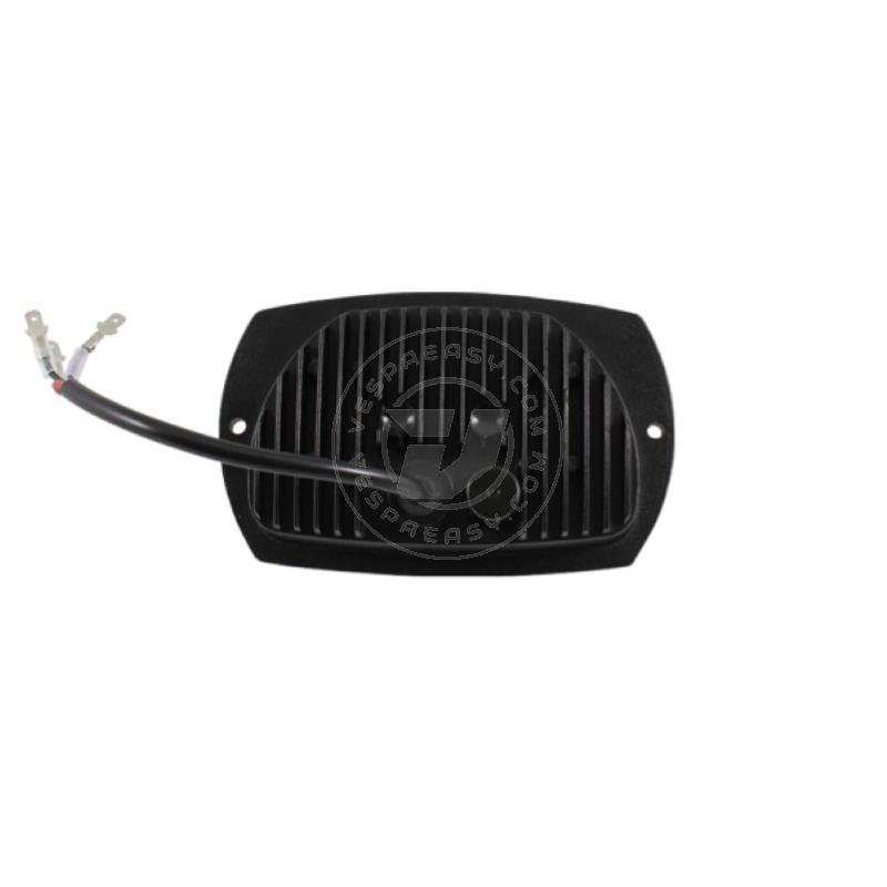 FANALE COMPLETO ANTERIORE EVOK IRON LED PER PIAGGIO VESPA 50 SPECIAL CON CONVERTITORE DI TENSIONE