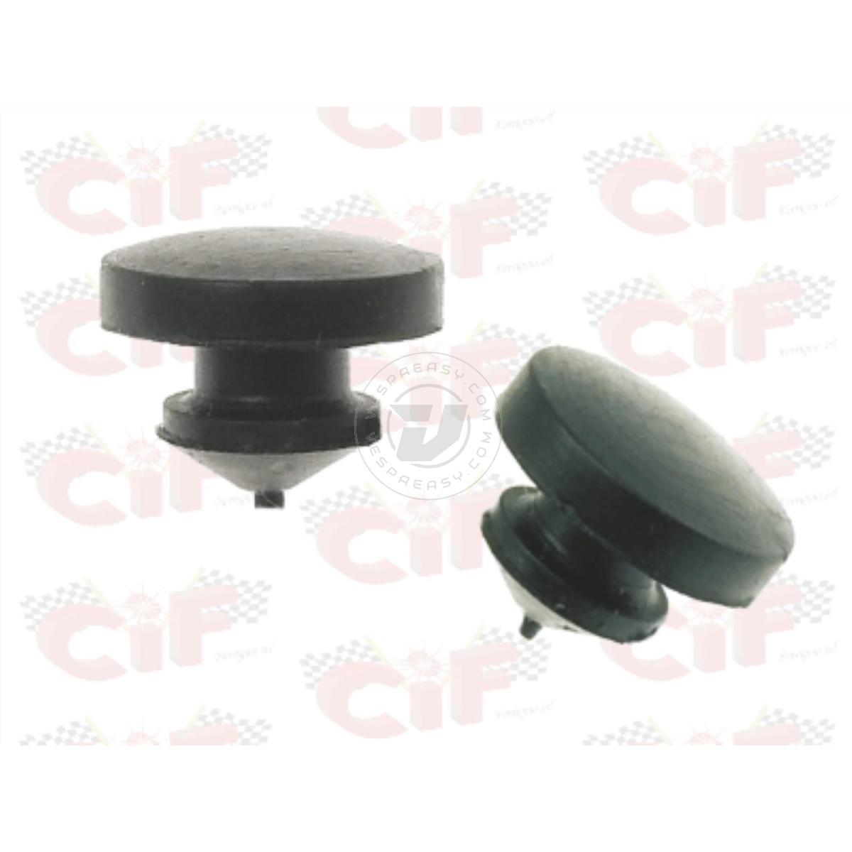 Coppia Tampone Riscontro Cofano laterale Vespa PX Pe 125 150 200 Arcobaleno