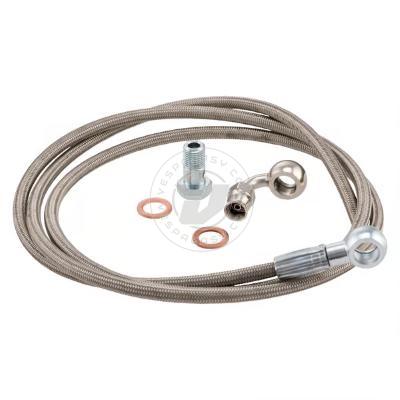 Tubo freno in treccia metallica CRIMAZ per freni a disco Vespa L=1400mm