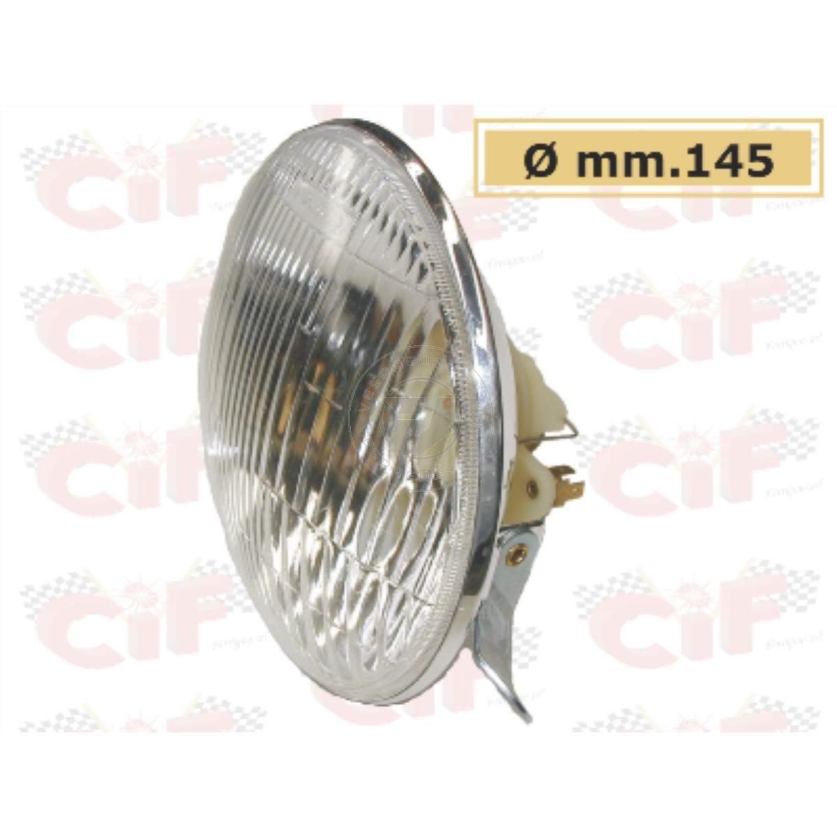 GRUPPO OTTICO ANTERIORE Ø mm. 145 VESPA P125/150X - P200E