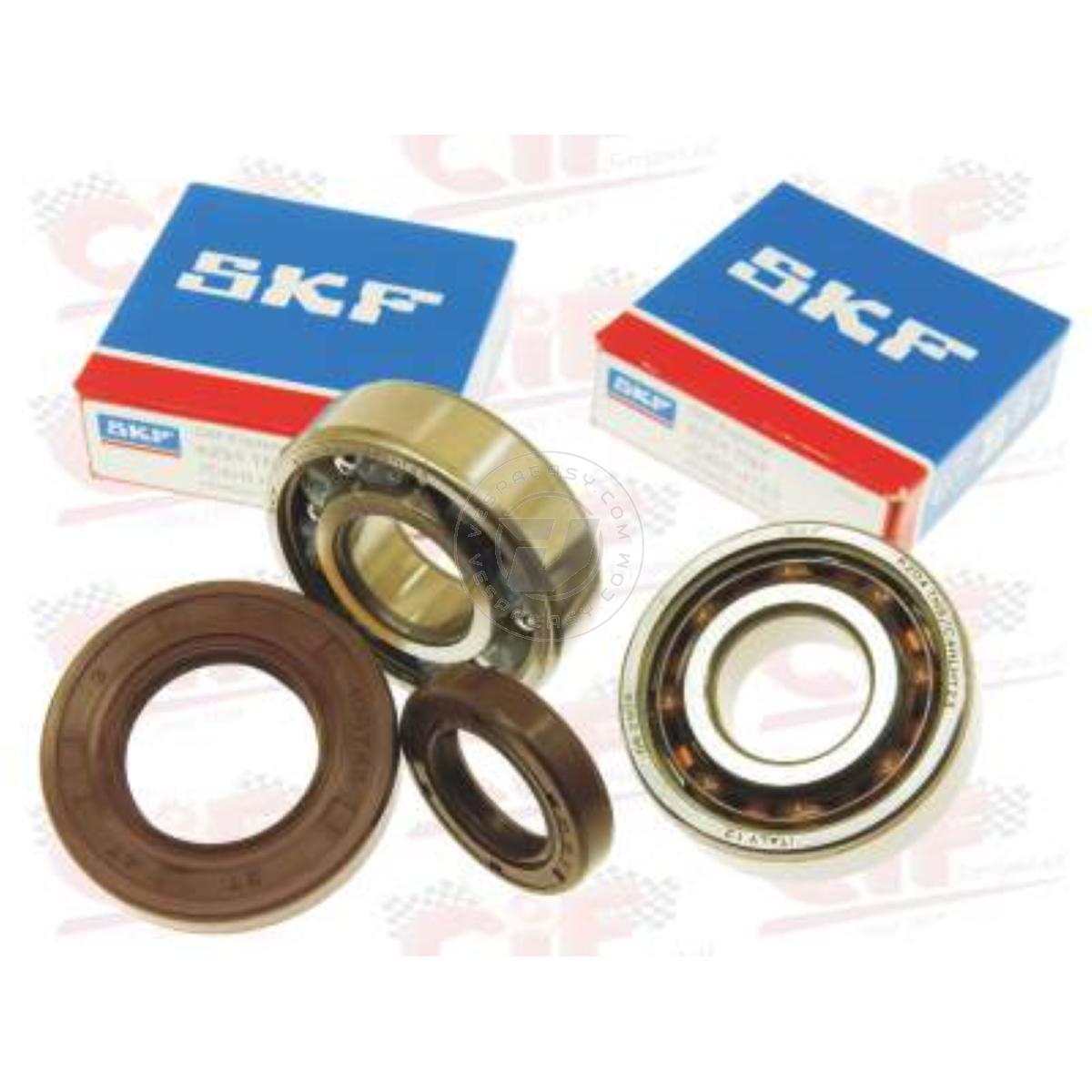 KIT CUSCINETTI+PARAOLI IN VITON SPECIFICO PER ALBERI MOTORE "FABBRI RACING" versione "MOWER EVO" e "PERA"