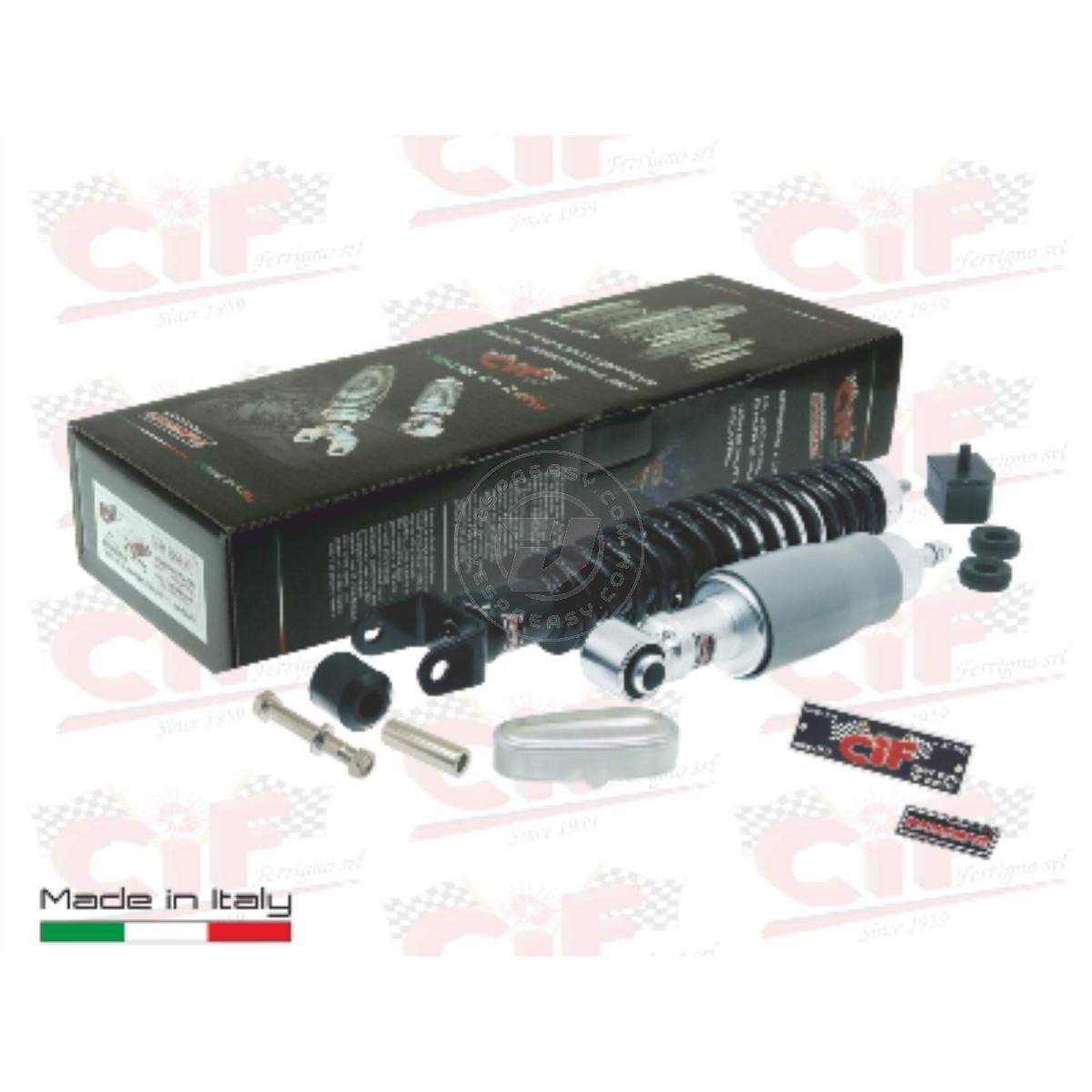 KIT AMMORTIZZATORE ANTERIORE+POSTERIORE VESPA 50/90/125 PRIMAVERA