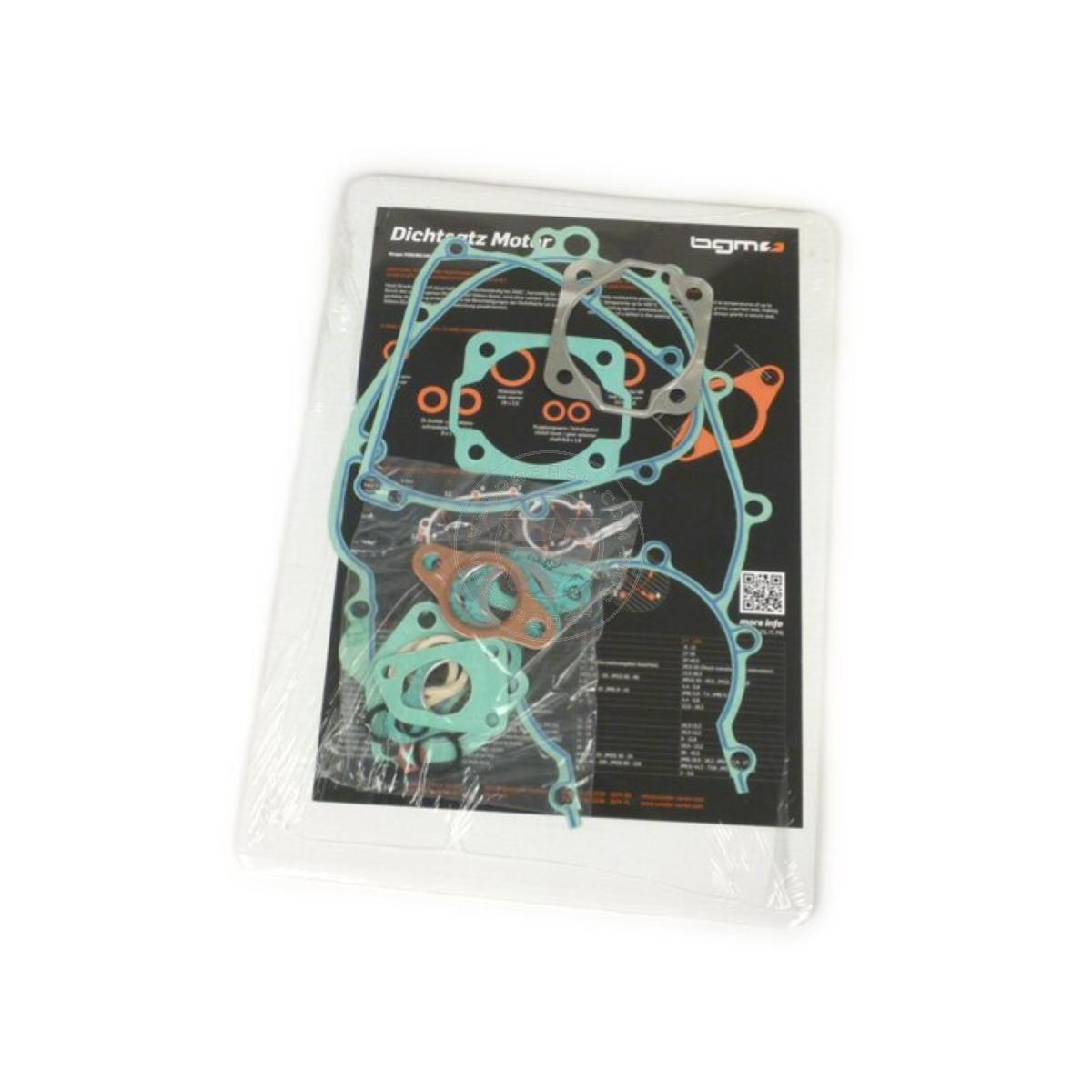 Set guarnizioni motore -BGM Pro Silikon- Vespa Smallframe, V50, V90, V100, PV125, ET3, PK50-125/S/XL/XL2, ETS, incl. O-rings