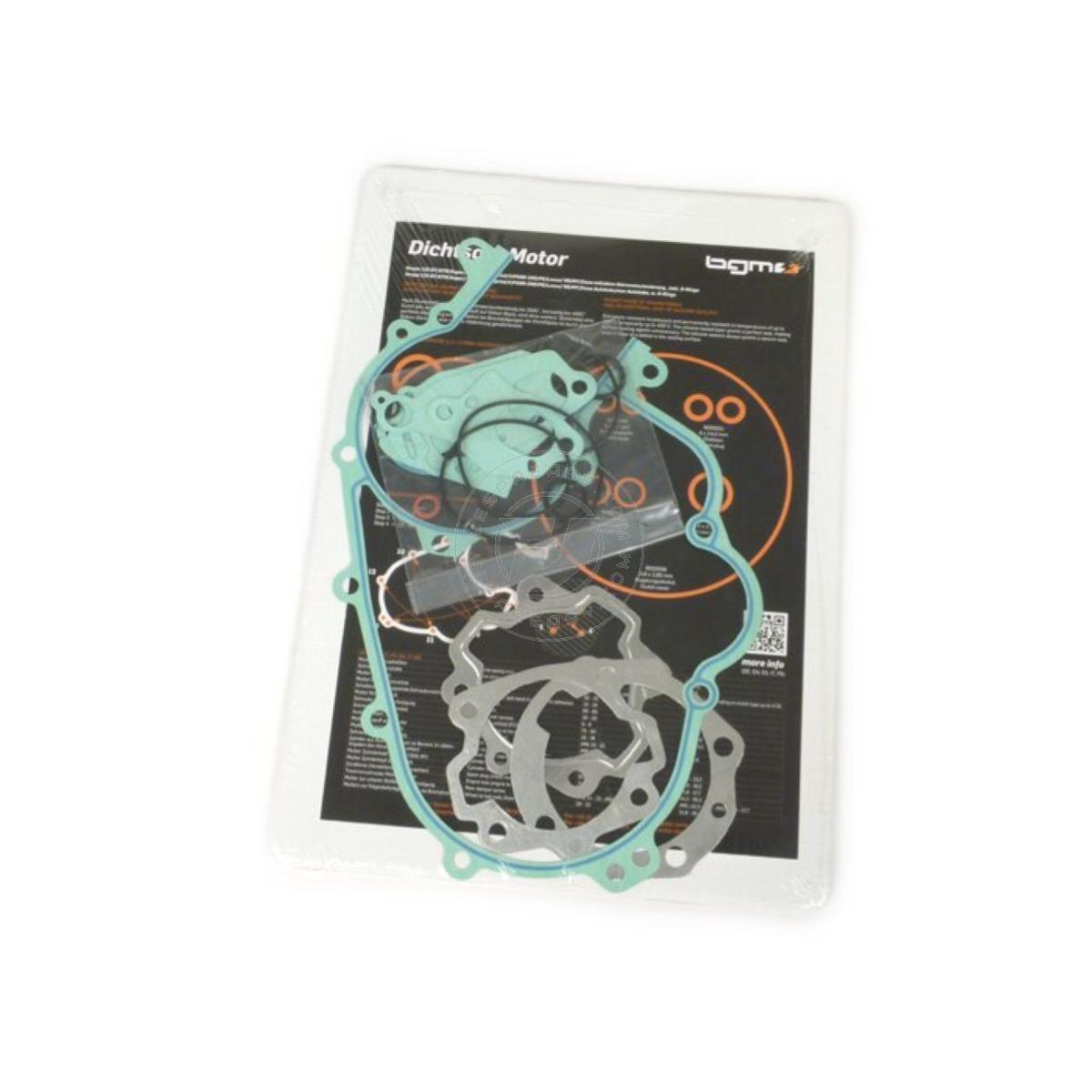Set guarnizioni motore -BGM Pro Silikon- Vespa Largeframe, PX80, PX125, PX150, PX200 (tutte), Rally200, Cosa, Sprint Veloce, incl. O-ring - con/senza lubrificazione separata