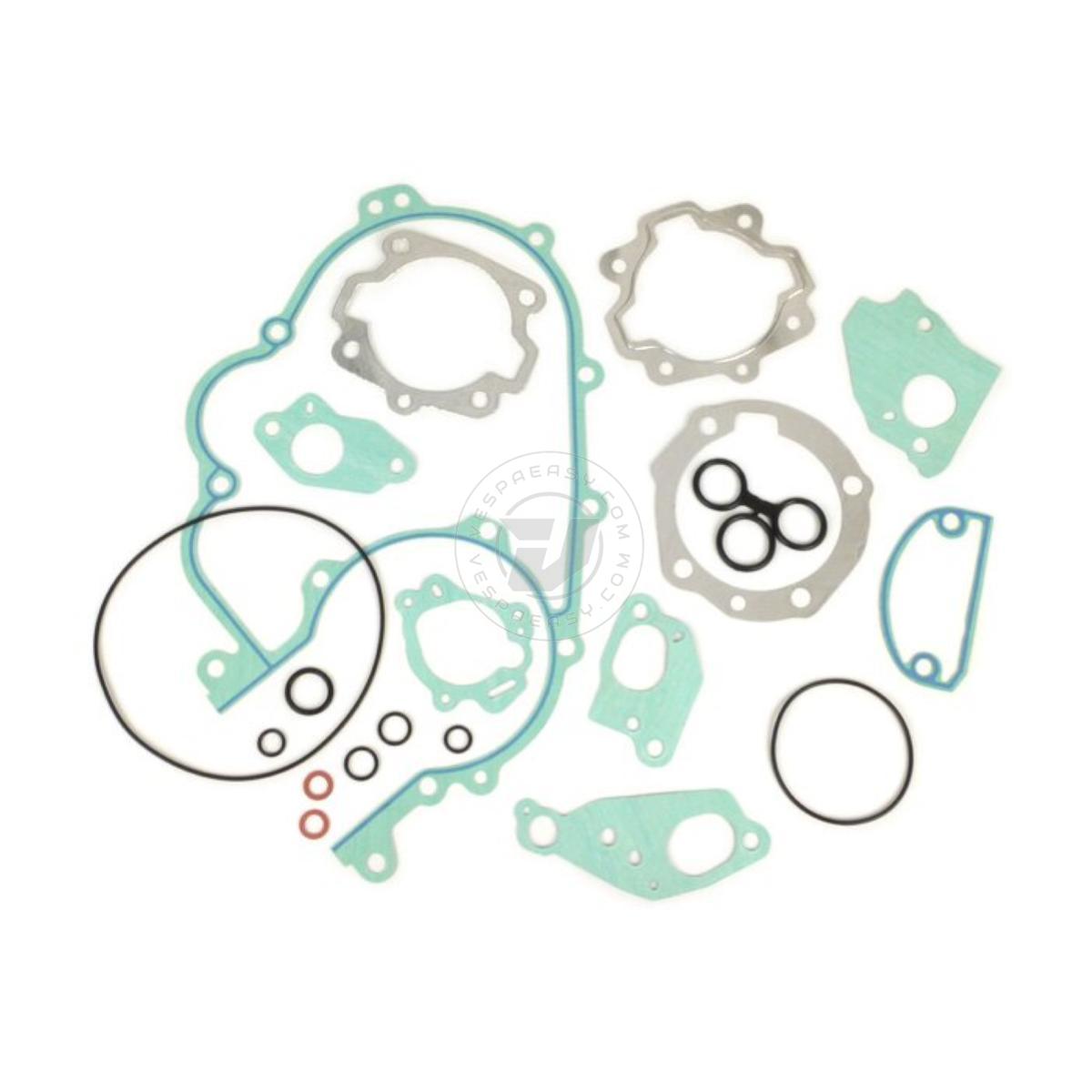 Set guarnizioni motore -BGM Pro Silikon- Vespa Largeframe, PX80, PX125, PX150, PX200 (tutte), Rally200, Cosa, Sprint Veloce, incl. O-ring - con/senza lubrificazione separata