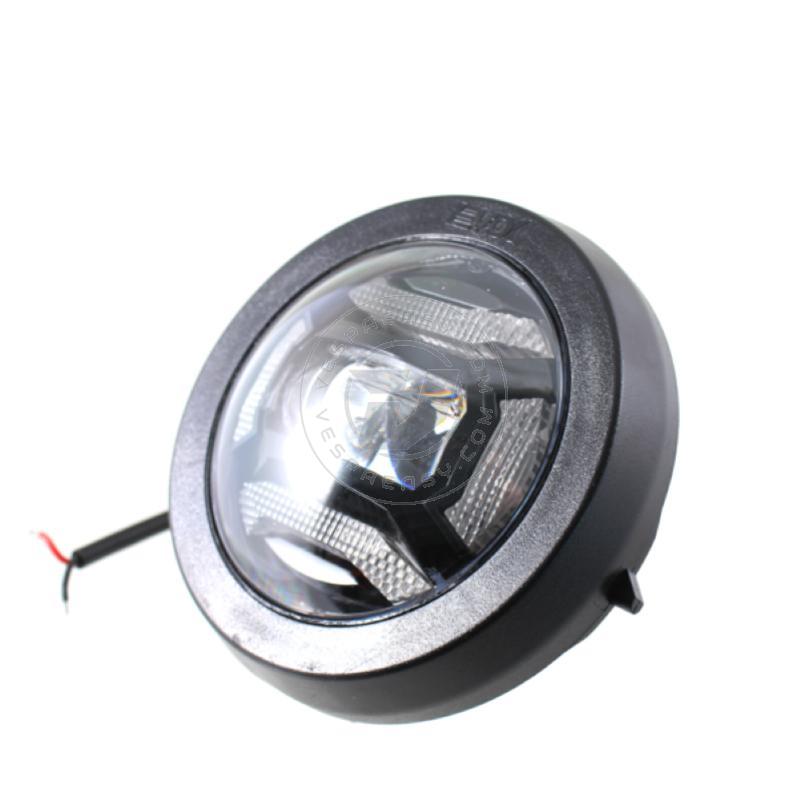 FANALE COMPLETO ANTERIORE IRON LED EVOK PIAGGIO VESPA PK 50-125CC S/XL NEW.