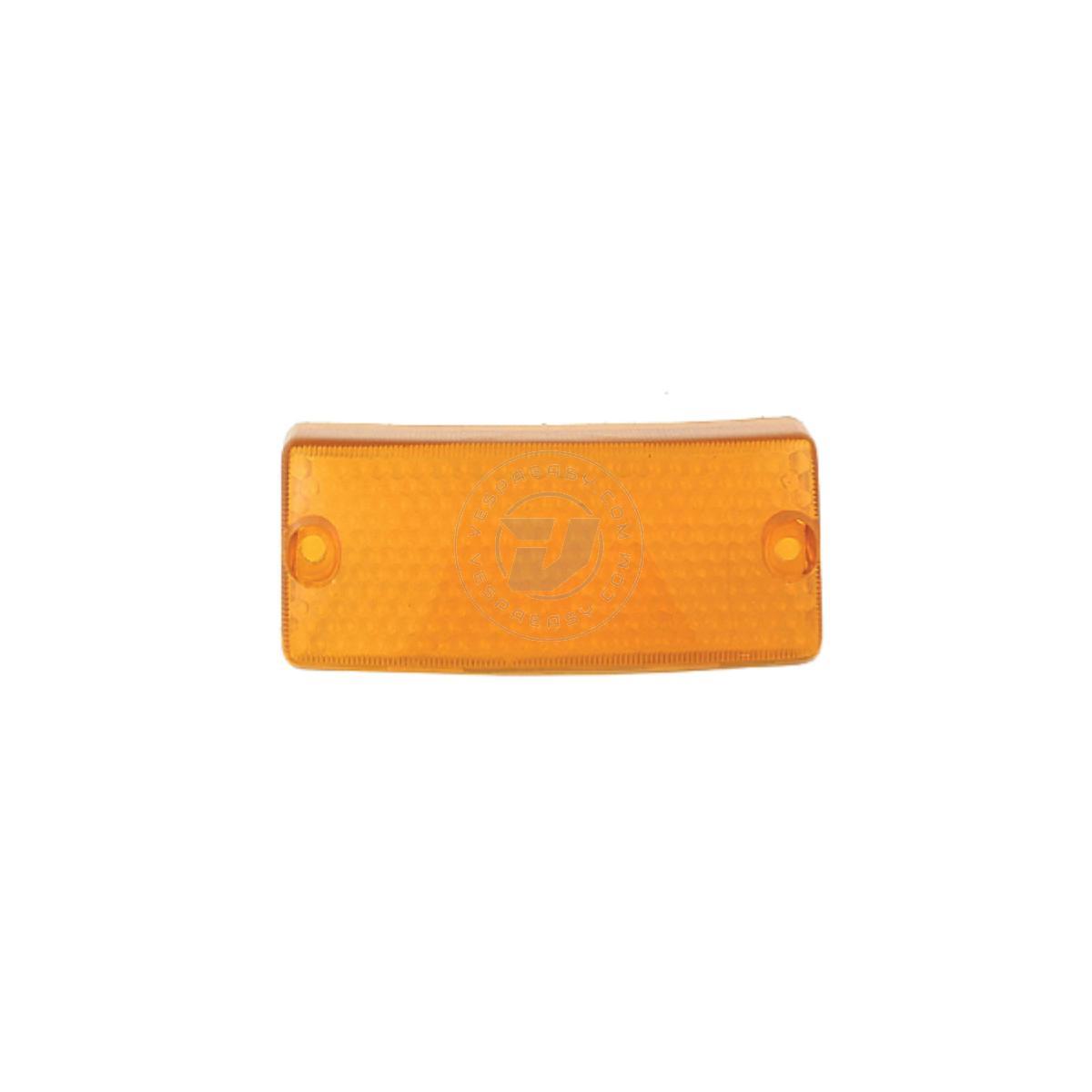 LENTE FRECCIA ANTERIORE SINISTRA SIEM PIAGGIO VESPA PX 185976 - ARANCIO