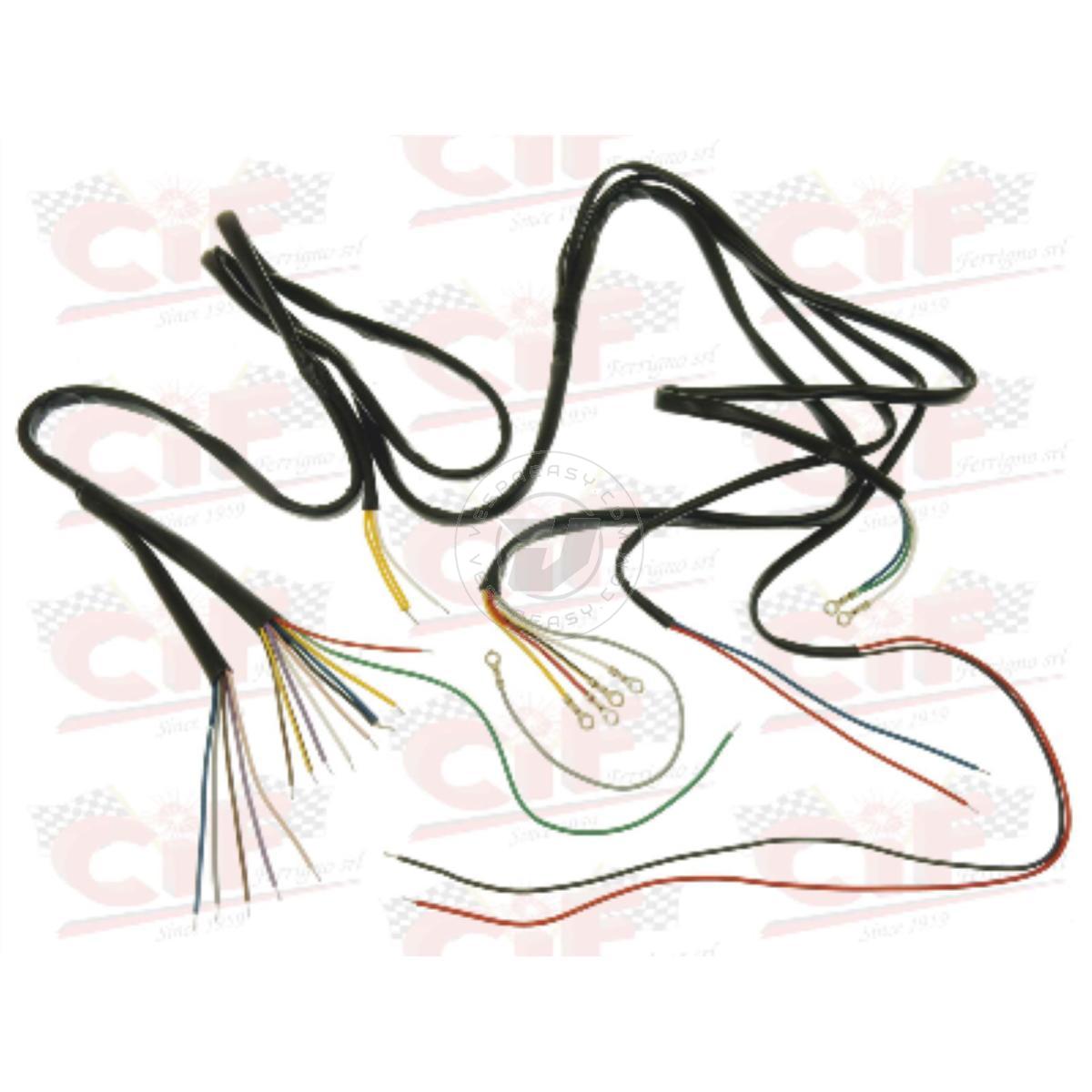 IMPIANTO ELETTRICO VESPA 150 (VBA1T) CON BATTERIA