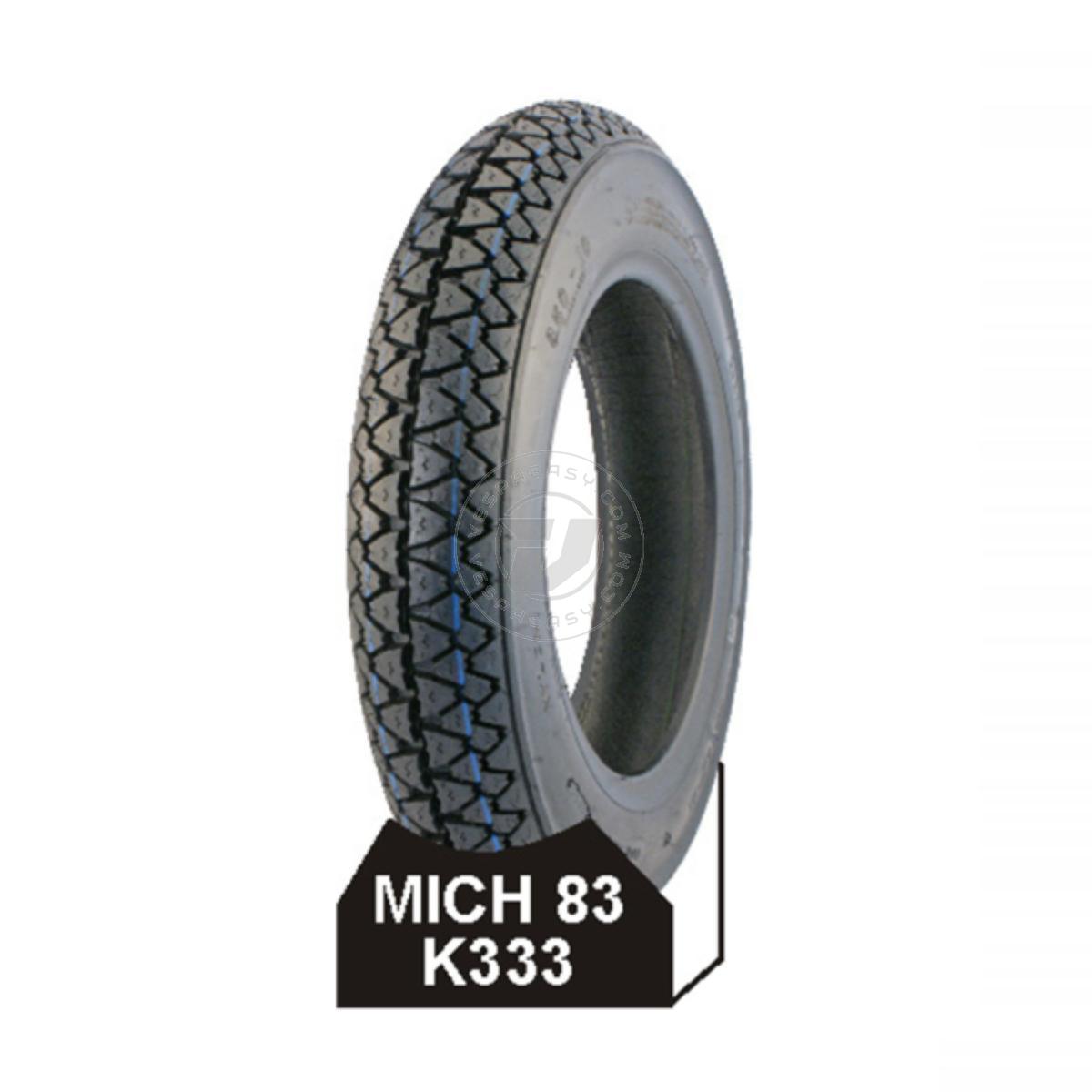 SET PNEUMATICI KENDA 3.00-10 50J MICH 83 Camera d'aria inclusa 10Pollici