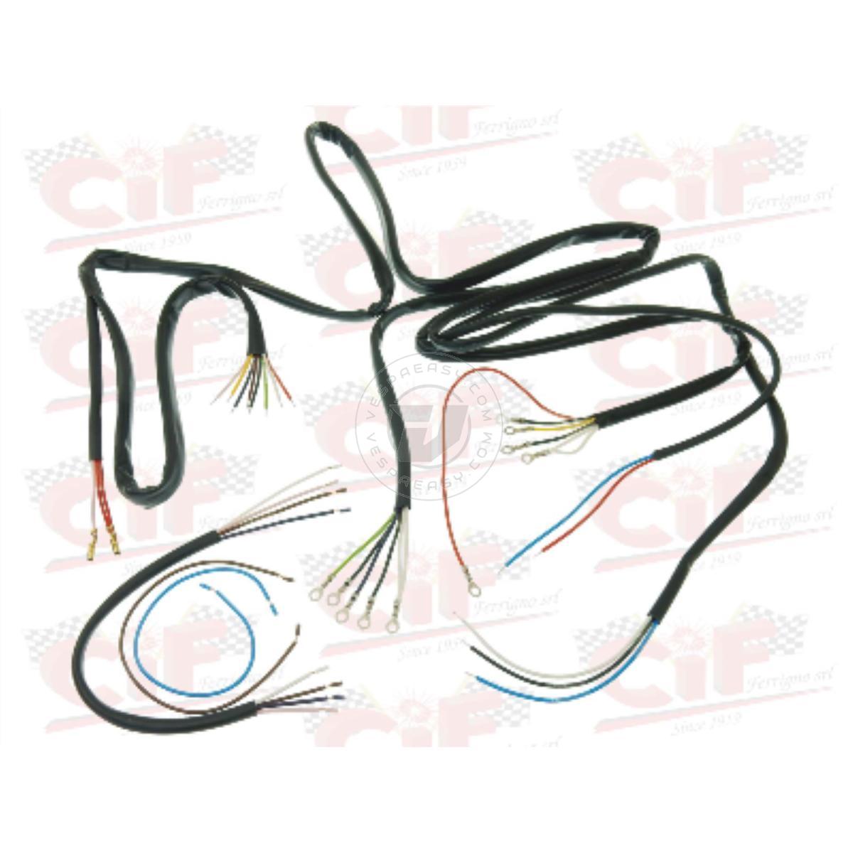IMPIANTO ELETTRICO VESPA GS 160 (VSB1T) CON BATTERIA