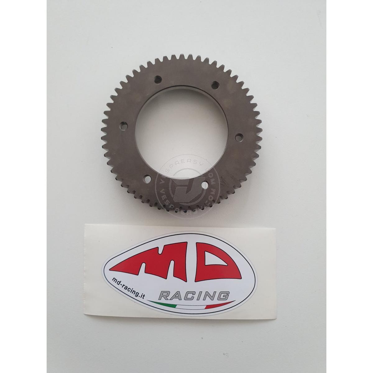 Corona dentata z57 MD RACING per differenziale Ape 50