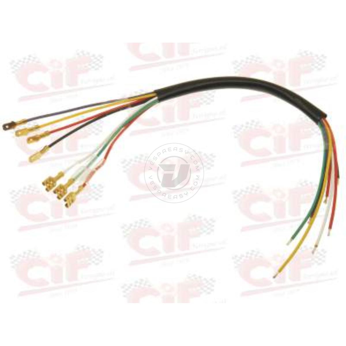 GRUPPO CAVETTI PER REVISIONE STATORE 7 FILI (1 cavo viola) VESPA PX 125/150/200E
