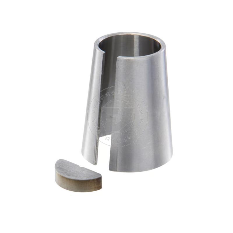 Cono di riduzione CRIMAZ per accoppiare volano cono 20 su albero motore Vespa 50, Special, ET3 Pimavera cono 19