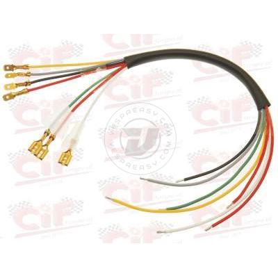GRUPPO CAVETTI PER REVISIONE STATORE 7 FILI (1 cavo grigio) VESPA PX 125/150/200E