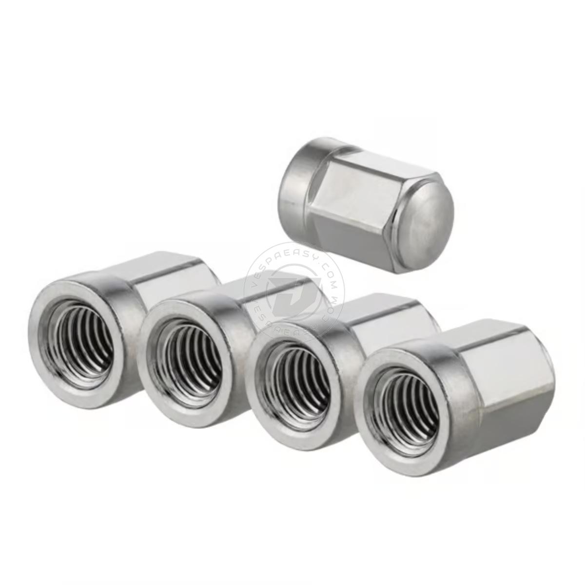 Kit di dado M8x1,25 mm esagonale 1K, PER CERCHIO 