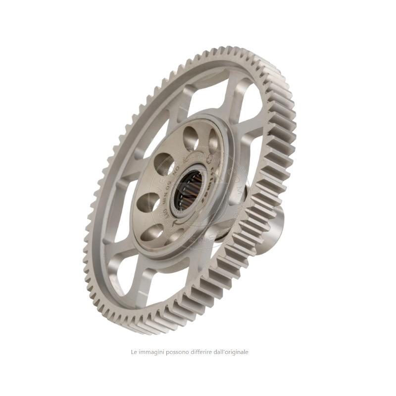 Corona SCOMPONIBILE z=69 CRIMAZ + mozzetto per primaria Vespa 50, 90, 125 ET3 Primavera, PK