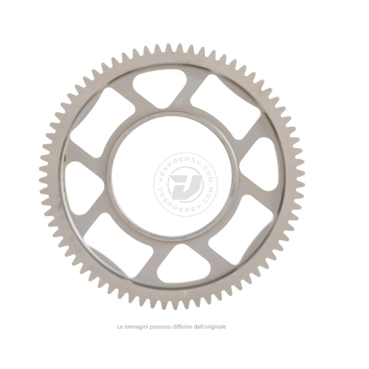 Corona SCOMPONIBILE z=72 CRIMAZ per primaria Vespa 50, 90, 125 ET3 Primavera, PK