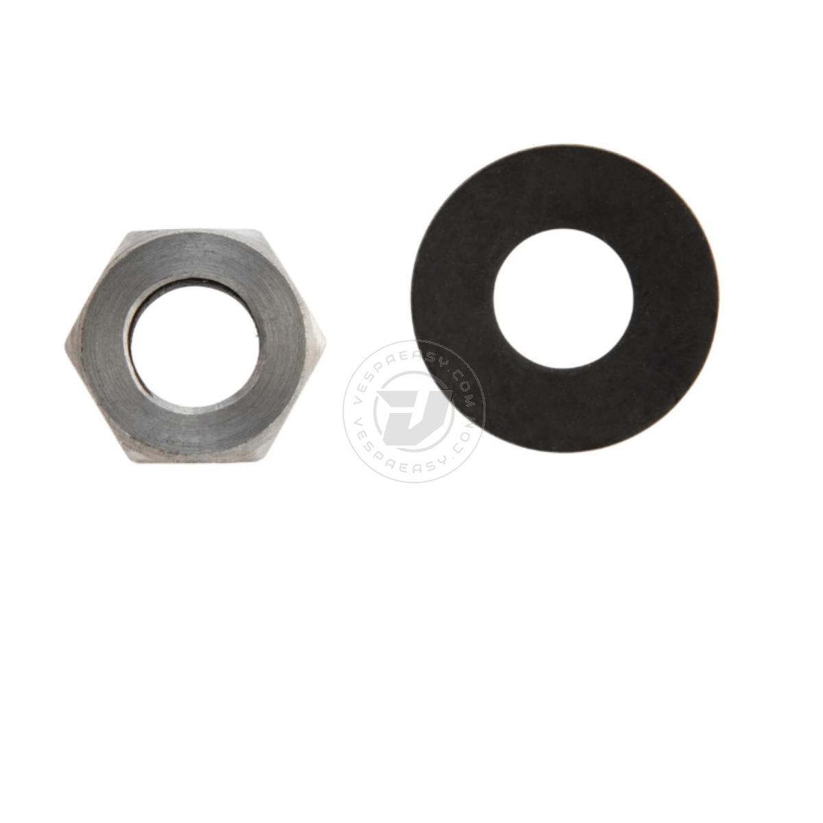Dado e rondella CRIMAZ per frizione Vespa 50, 90, 125 ET3 Primavera, PK - M10x1