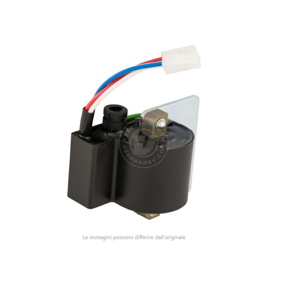 Accensione elettronica SIP PERFORMANCE by VAPE, SPORT, per Vespa PK 50-125, S, XL, XL2, ETS, cono 20, volano ca.: 1390g in alluminio CNC, 9 bobine, 12 magneti, 12V, DC 110 watt, anticipo variabile