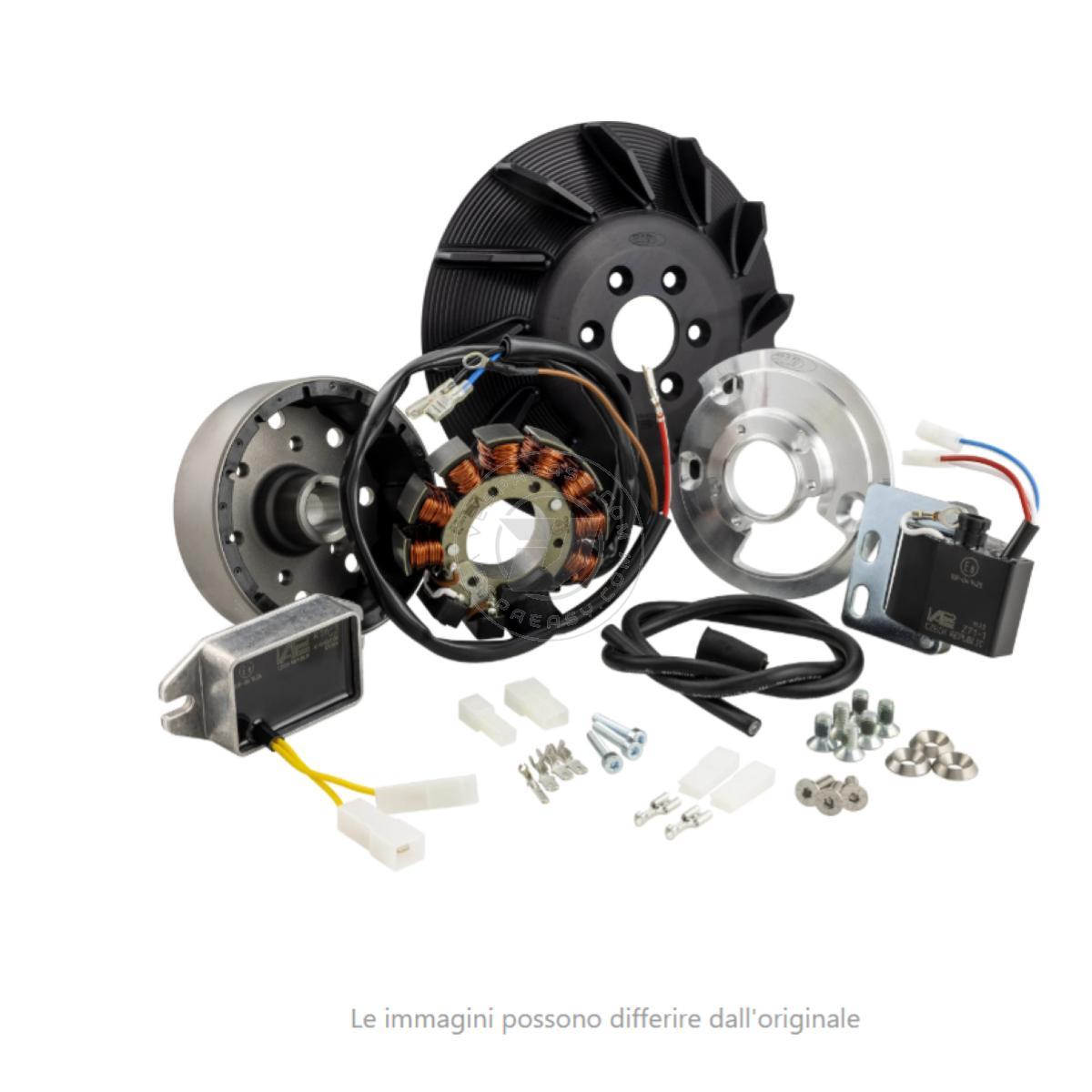 Accensione SIP PERFORMANCE by VAPE Road "Black Edition" 12 V CA   per Vespa 125 GTR 2°/TS 2°/150 Sprint V 2°/Super 2°/200 Rally 2°/PX80-200/PE/Lusso/Cosa
