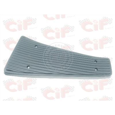 TAPPETINO CENTRALE PEDANA GRIGIO PER VESPA PX PE 125 150 200 ARCOBALENO