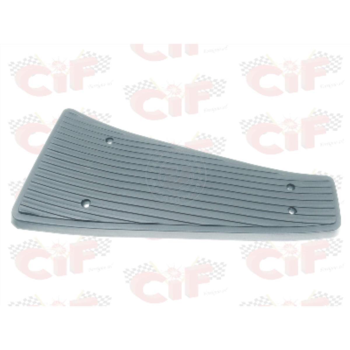 TAPPETINO CENTRALE PEDANA GRIGIO PER VESPA PX PE 125 150 200 ARCOBALENO