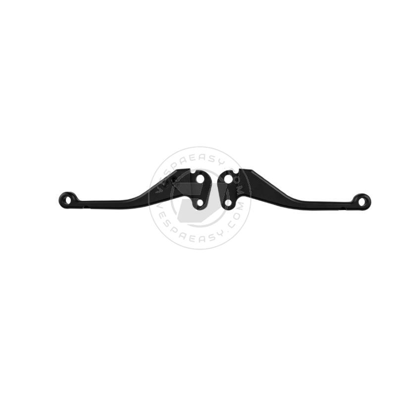 Coppia leve CNC Crimaz per vespa smallframe e largeframe con predisposizione attacco pompa crimaz P&P e 2.0 NERO