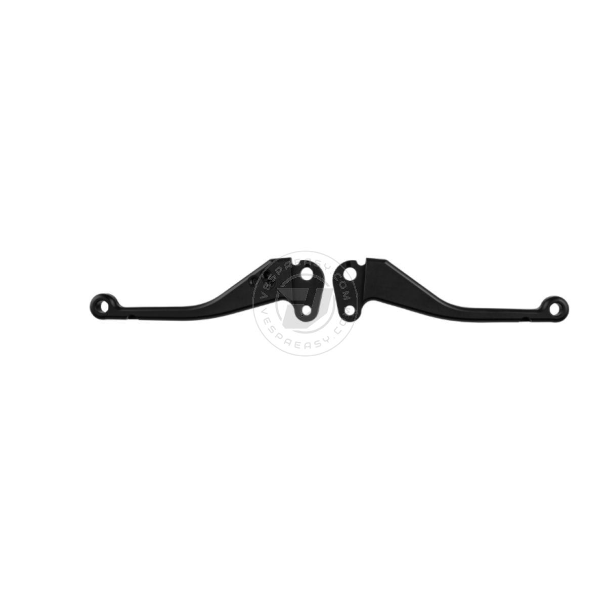  Coppia leve CNC Crimaz per vespa smallframe e largeframe con predisposizione attacco pompa crimaz P&P e 2.0 NERO