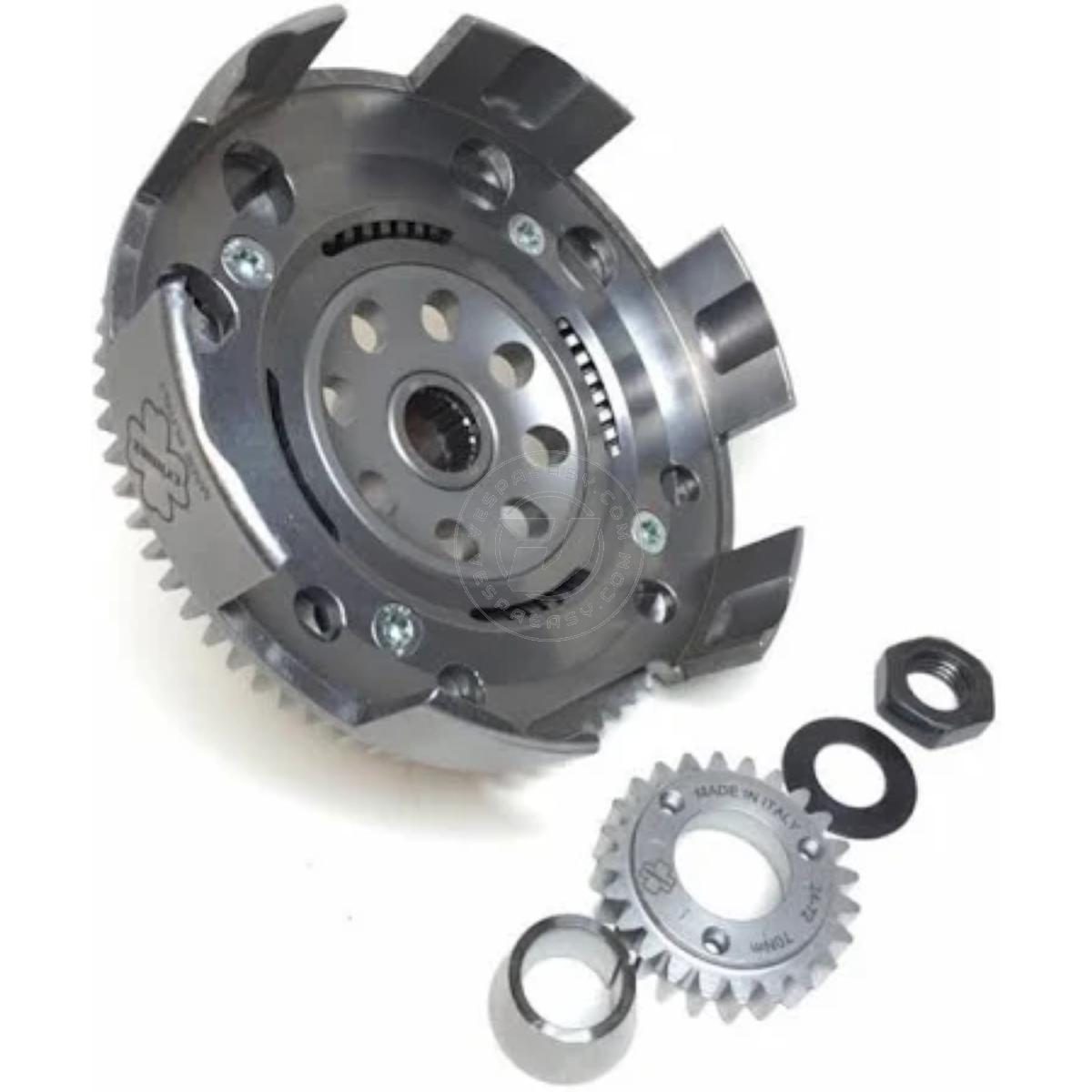 Rapporti 30-67 CRIMAZ TOP con cestello parastrappi EASY per Vespa 50, 90, 125 ET3 Primavera, PK