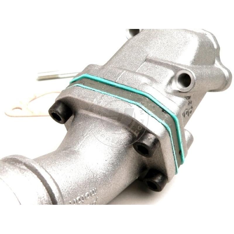 Collettore di aspirazione - Collettore di aspirazione a membrana -POLINI a 2 fori- Vespa V50, PV125 - Ø=19/19mm Dellorto SHB