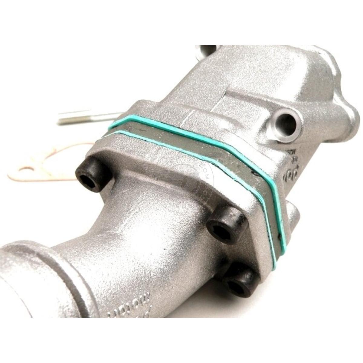 Collettore di aspirazione - Collettore di aspirazione a membrana -POLINI a 2 fori- Vespa V50, PV125 - Ø=19/19mm Dellorto SHB