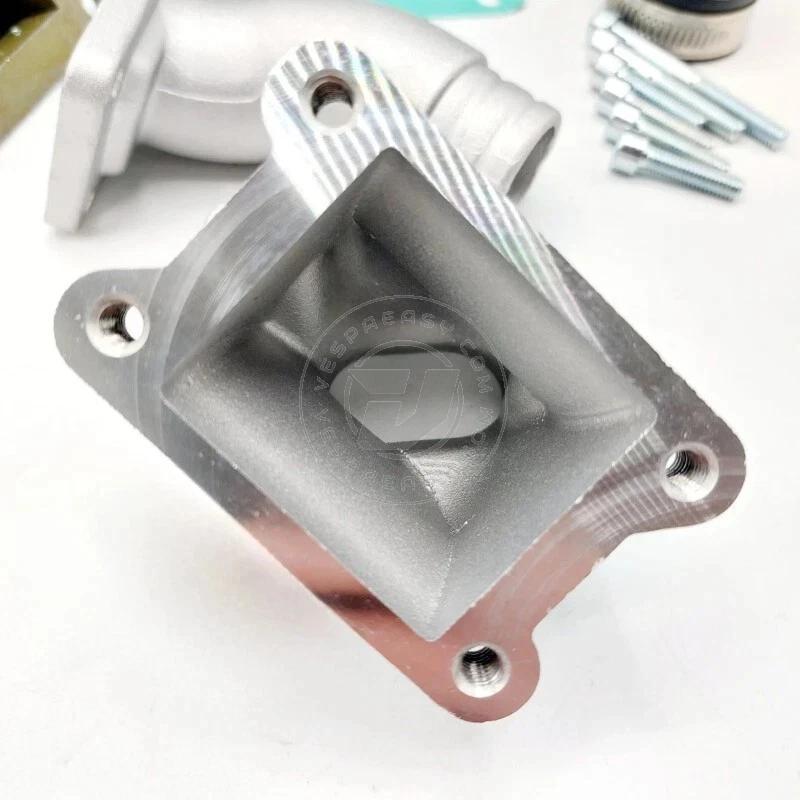 Collettore VMC PowerFlow per aspirazione Lamellare Vespa small frame e carburatori da 24mm  