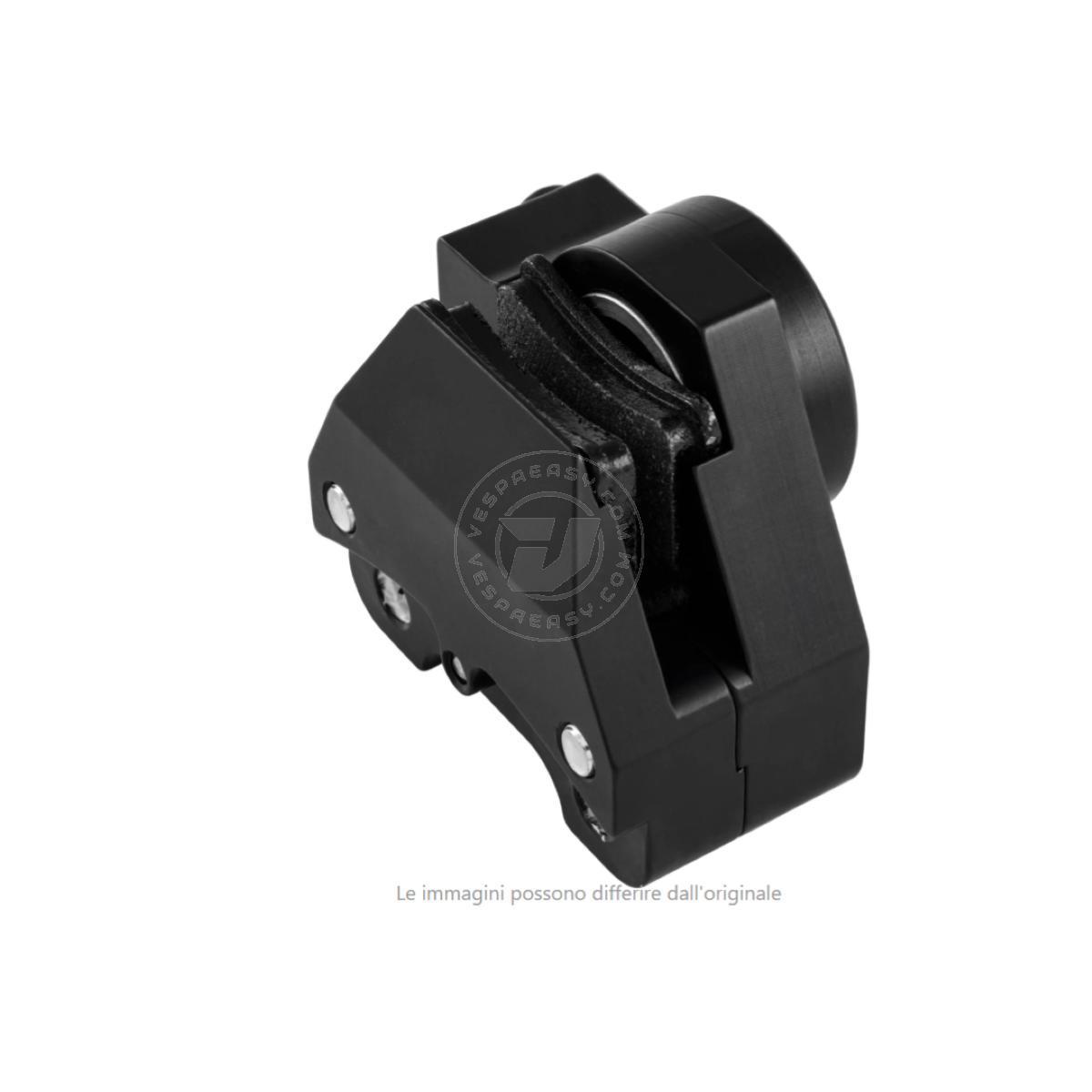 Pinza freno per kit freno a disco anteriore CRIMAZ 2.0 per Vespa 50, ET3 Primavera e Rally, Sprint, GT con mozzo ricavato dal pieno - nero