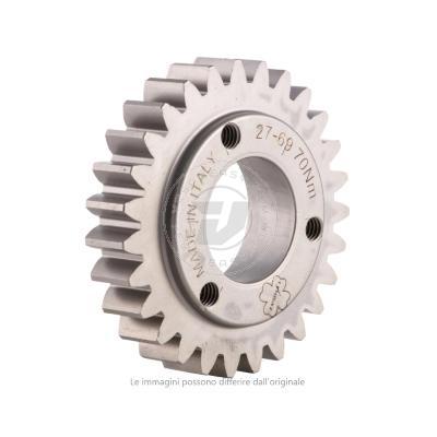 Pignone primaria z=28 CRIMAZ per rapporti 29-67 denti dritti Vespa 50, 90, 125 ET3 Primavera, PK