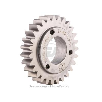 Pignone primaria z=28 CRIMAZ per rapporti 27-69 denti dritti Vespa 50, 90, 125 ET3 Primavera, PK
