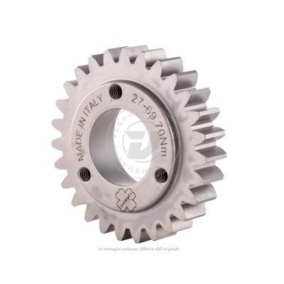 Pignone primaria z=26 CRIMAZ per rapporti 24-72 denti dritti Vespa 50, 90, 125 ET3 Primavera, PK