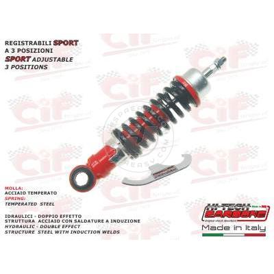 AMMORTIZZATORE ANTERIORE REGOLABILE VERSIONE SPORT VESPA 50-PRIM.-ET3-PK 50  ADJUSTABLE FRONTSHOCK ABSORBER "SPORT VERSION"  (CARBONE COD..6030.004/2)      PIAGGIO: VESPA 50-90-125 PRIMAVERA - ET3 - PK 50 - PK 50S (V5X2T) - PK 50 XL