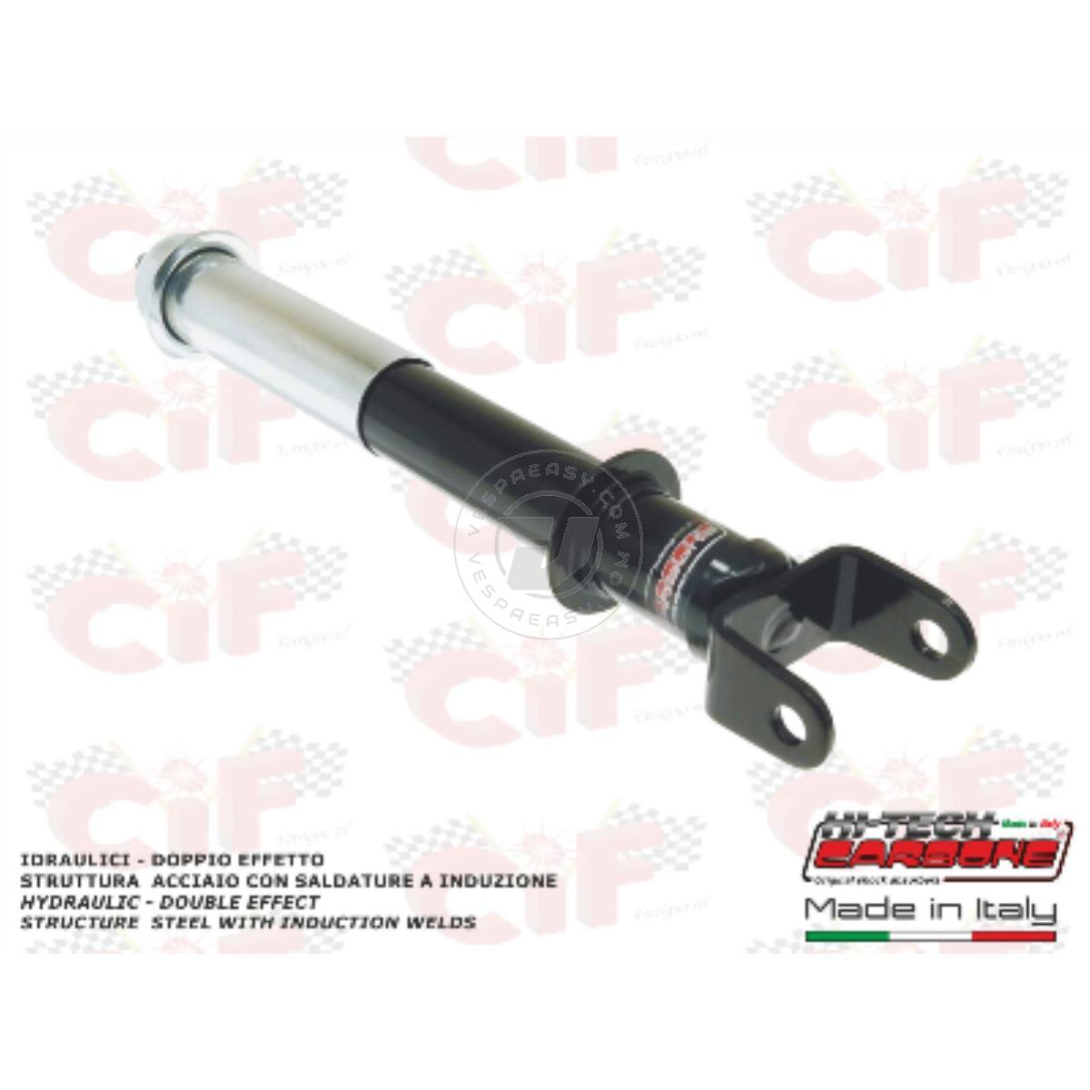 AMMORTIZZATORE POSTERIORE VERSIONE "NUDO" VESPA 50-90-125 PRIM-ET3-PX