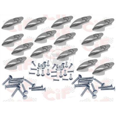 PUNTALINO LISTELLI PEDANA VESPA 125 (VNB1-2) (’59-’61)  - VESPA 125 (VNA 1-2) (’58-’59)