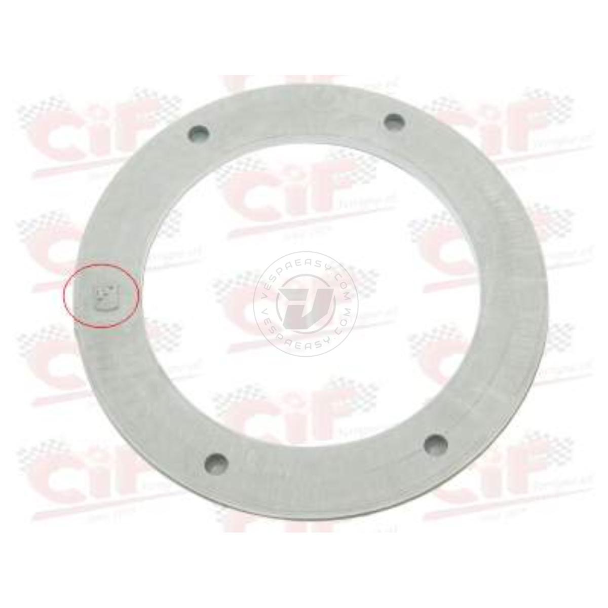 GUARNIZIONE CLACSON ORIGINALE MARCATA PIAGGIO (SPESSORE.mm.2) PIAGGIO VESPA 125