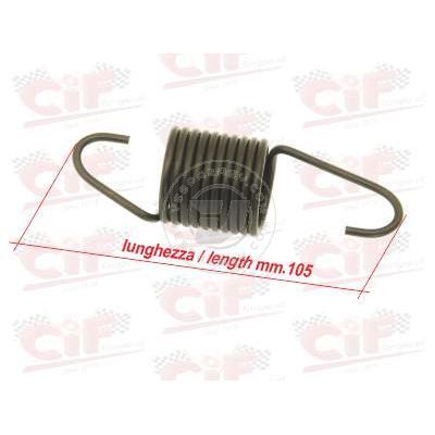 MOLLA (lunghezza mm. 105) per CAVALLETTO CENTRALE VESPA SPRINT/SUPER/RALLY ......