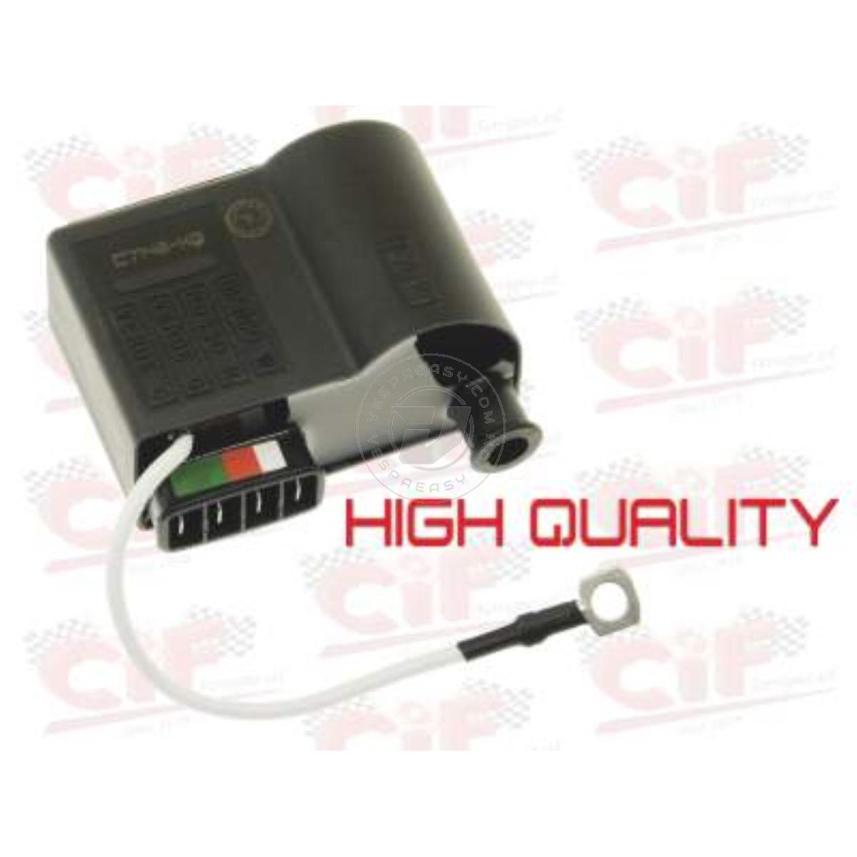 Centralina elettronica HIGH QUALITY per Vespa 50HP, 125/150/200PX, P200E, 125 ET3, 125PK, 200RALLY / APE P 50 - FL 50 - EUROPA 50 - APE CROSS 50