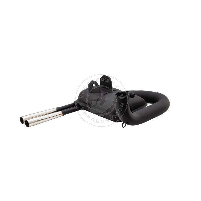 Marmitta SIP ROAD 2.0 "Sport Style" Vespa PX125-150, TS - Nera