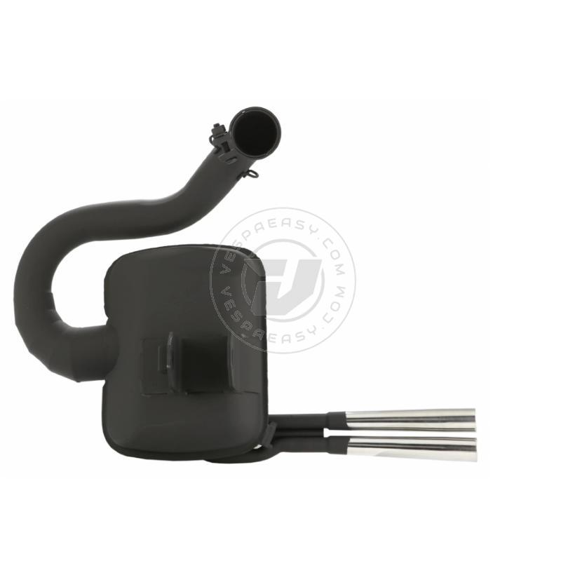 Marmitta SIP ROAD 2.0 "Sport Style" Vespa PX 200, Rally 180-200 - Nera