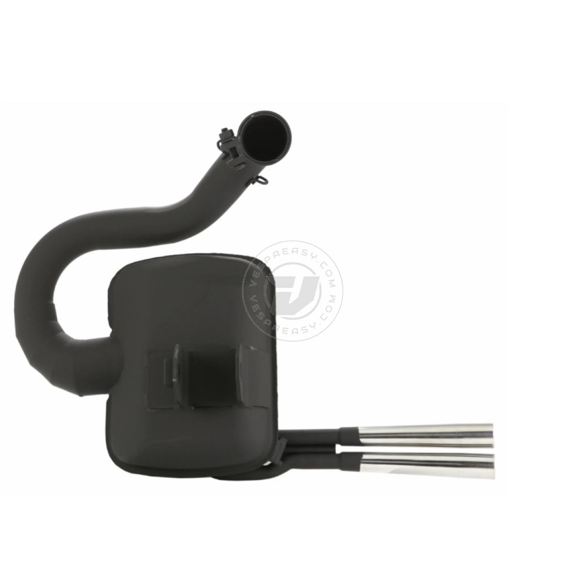 Marmitta SIP ROAD 2.0 "Sport Style" Vespa PX 200, Rally 180-200 - Nera