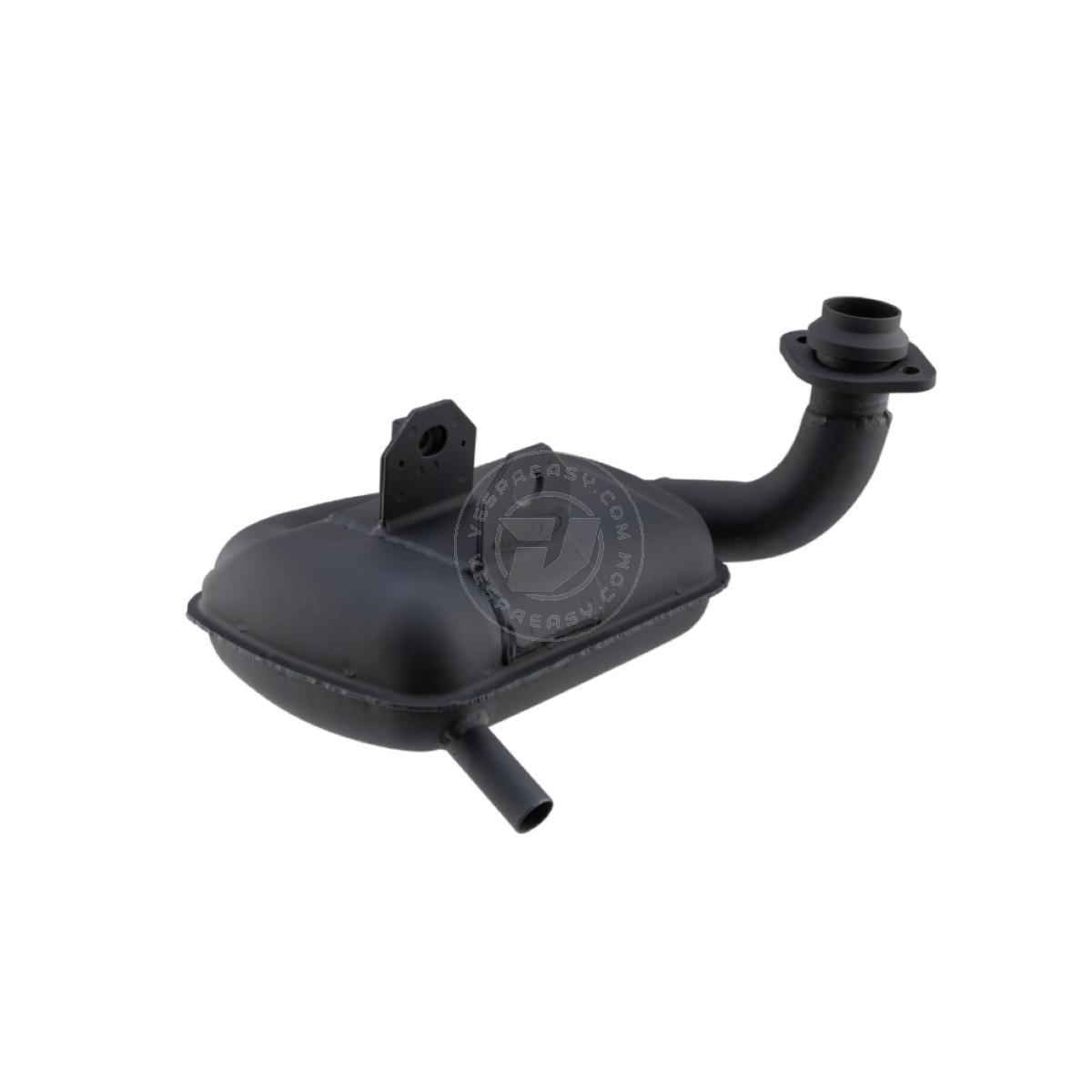 Marmitta racing SIP ROAD 3.0 per Vespa T5 - in acciao , nero
