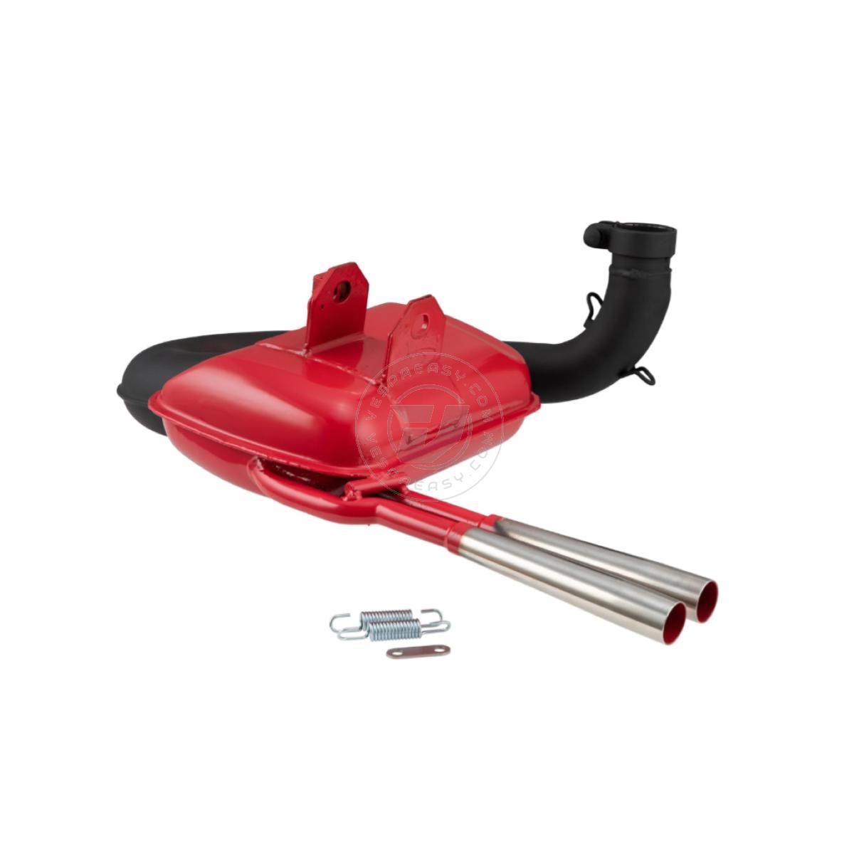 Marmitta RACING SIP ROAD 3.0 stile SPORTIVO per Vespa 125 VNA->TS/150 VBA-T4/PX80-150/PE/Lusso