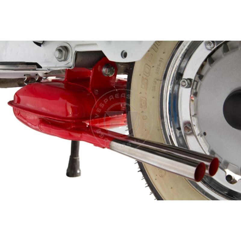 Marmitta RACING SIP ROAD 3.0 stile SPORTIVO per Vespa 125 VNA->TS/150 VBA-T4/PX80-150/PE/Lusso